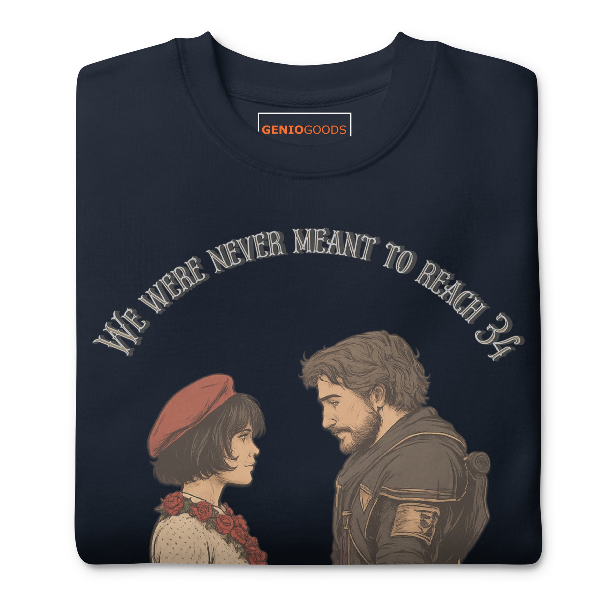 Clair Obscur Sweatshirt – Love Gives the Cycle Meaning – fan-made gamer merch by GenioGoods