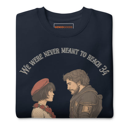 Clair Obscur Sweatshirt – Love Gives the Cycle Meaning – fan-made gamer merch by GenioGoods