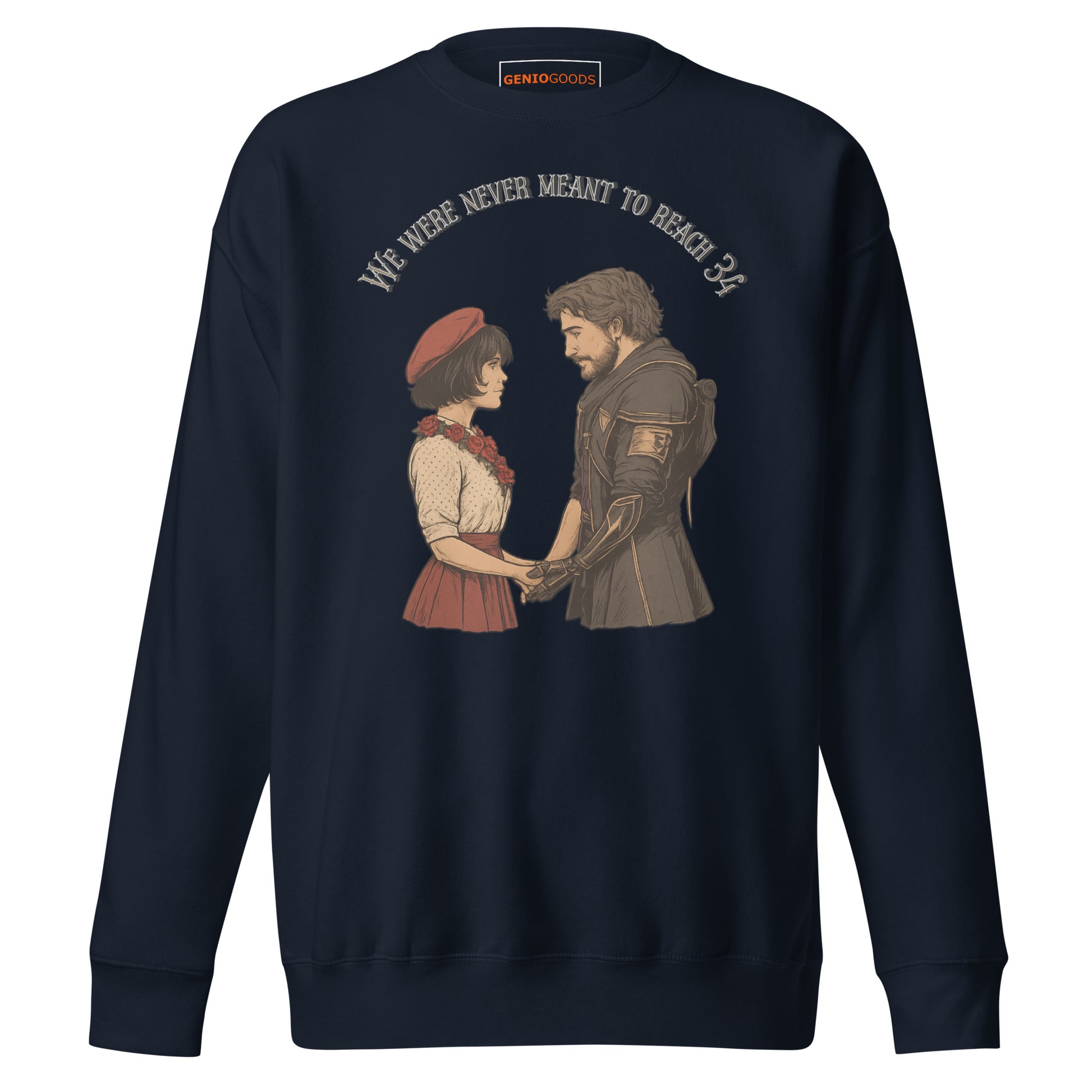 Clair Obscur Sweatshirt – Love Gives the Cycle Meaning – fan-made gamer merch by GenioGoods