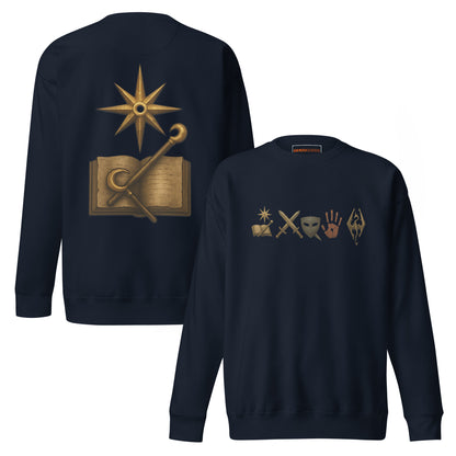Elder Scrolls Guild Symbols Sweatshirt – Legacy Edition – fan-made gamer merch by GenioGoods
