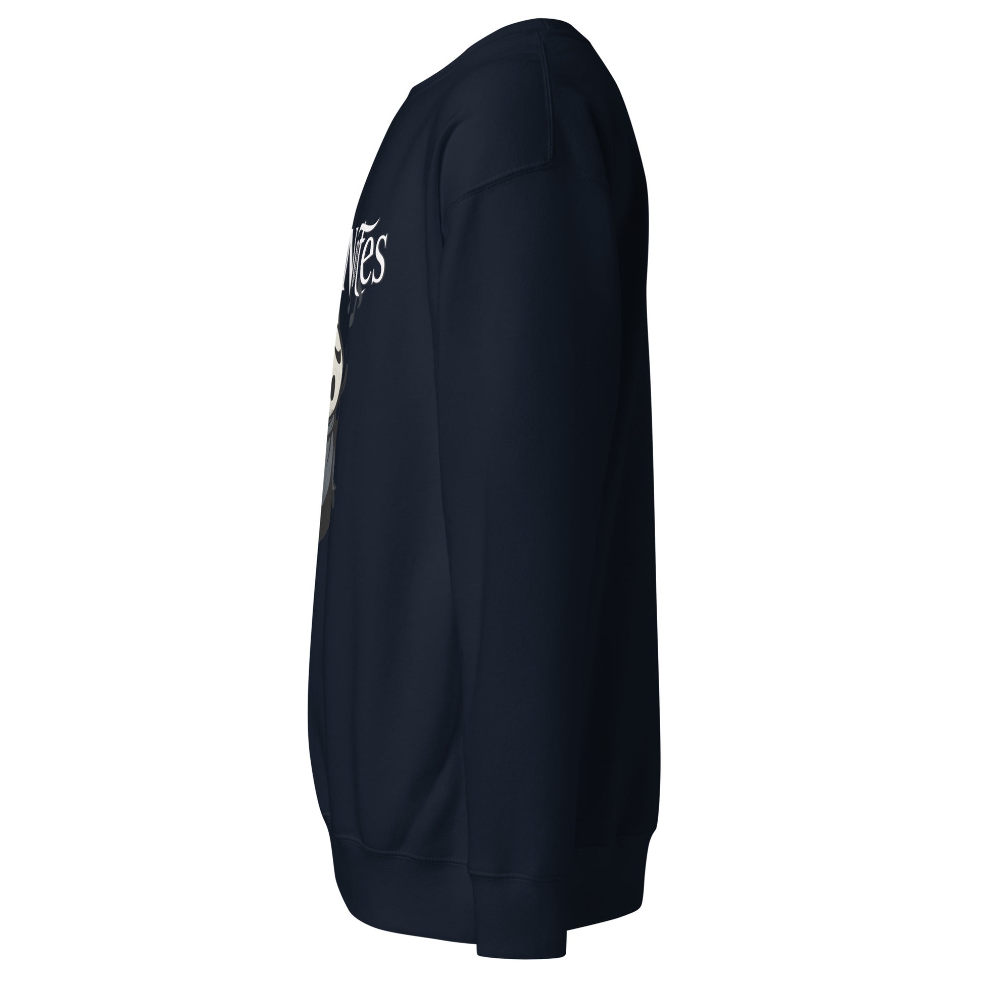 Hollow notes sweatshirt cute minimalist musical fan art – fan-made gamer merch by GenioGoods