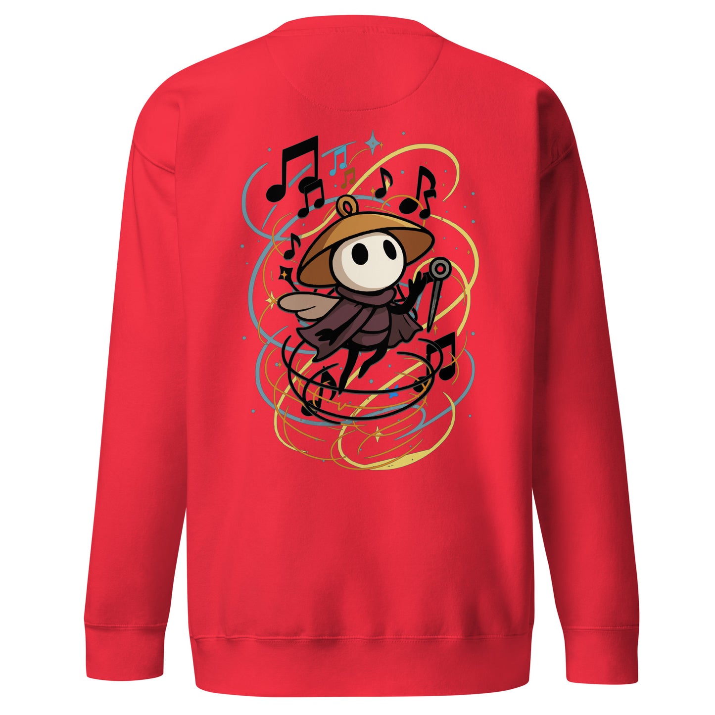 Silksong Bard Sweatshirt – Musical Tribute | Hollow Knight – fan-made gamer merch by GenioGoods