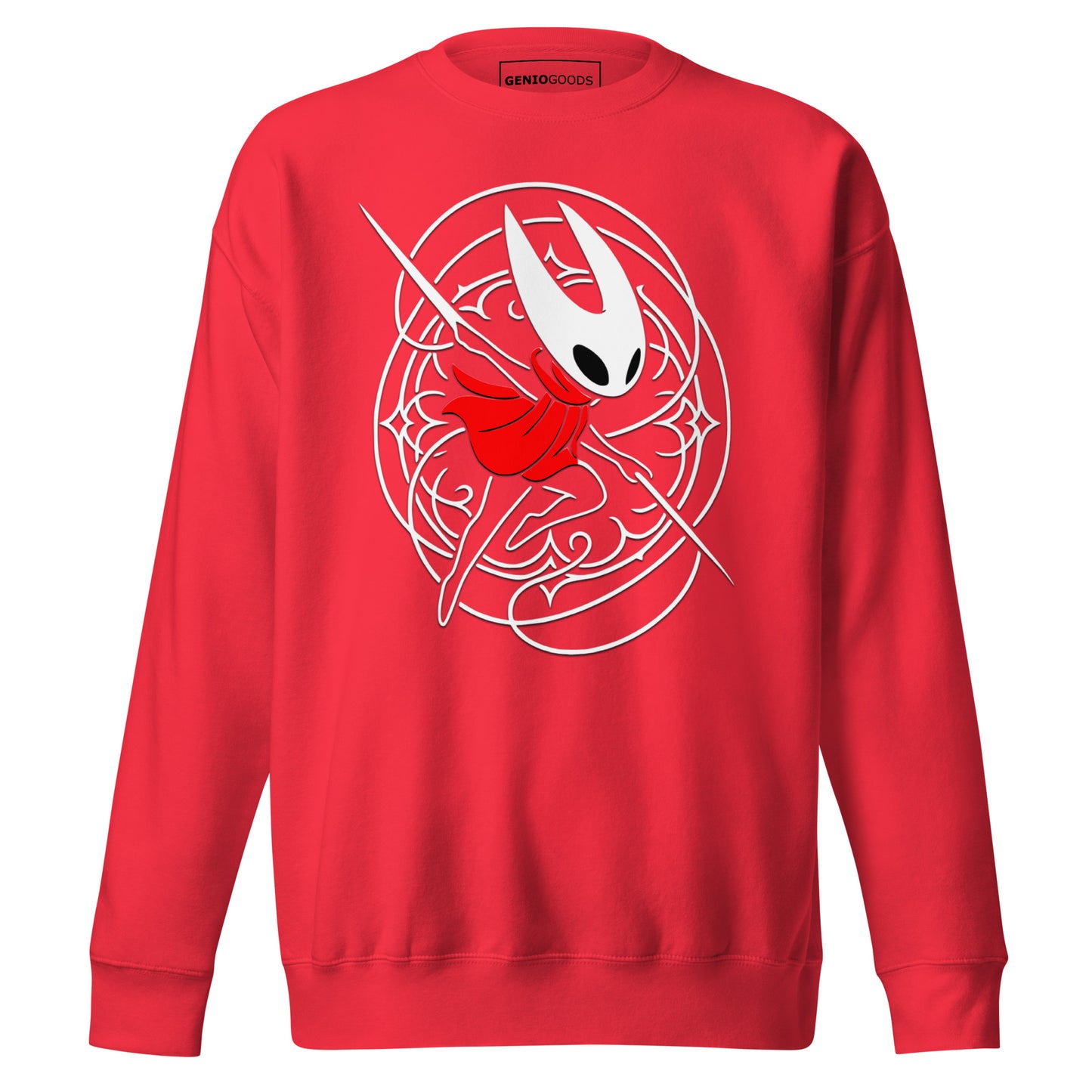 Hornet Silksong Sweatshirt – Hollow Knight Fan Tribute – fan-made gamer merch by GenioGoods