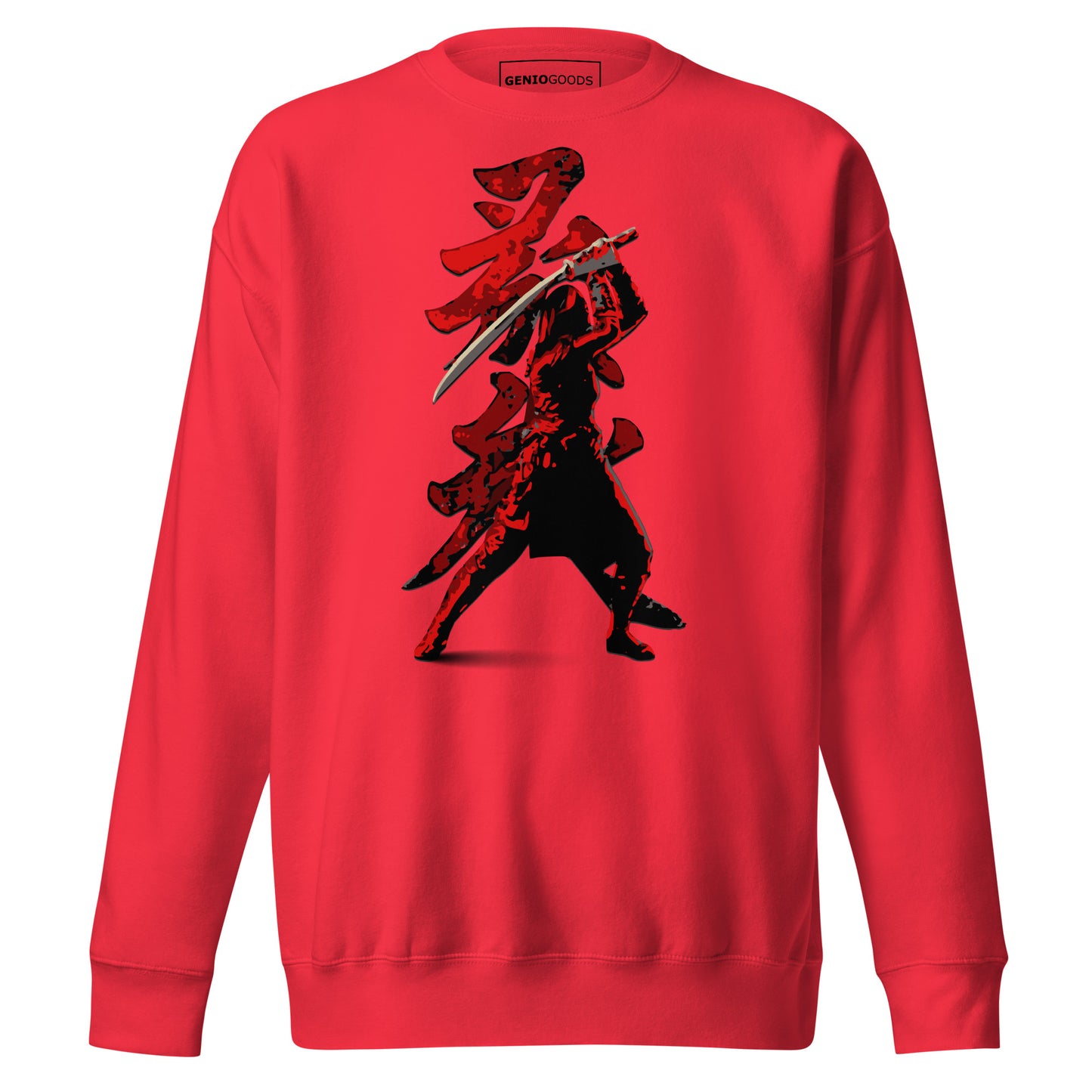 Shadow Blade Sweatshirt – Naoe Samurai Tribute | AC Shadows – fan-made gamer merch by GenioGoods