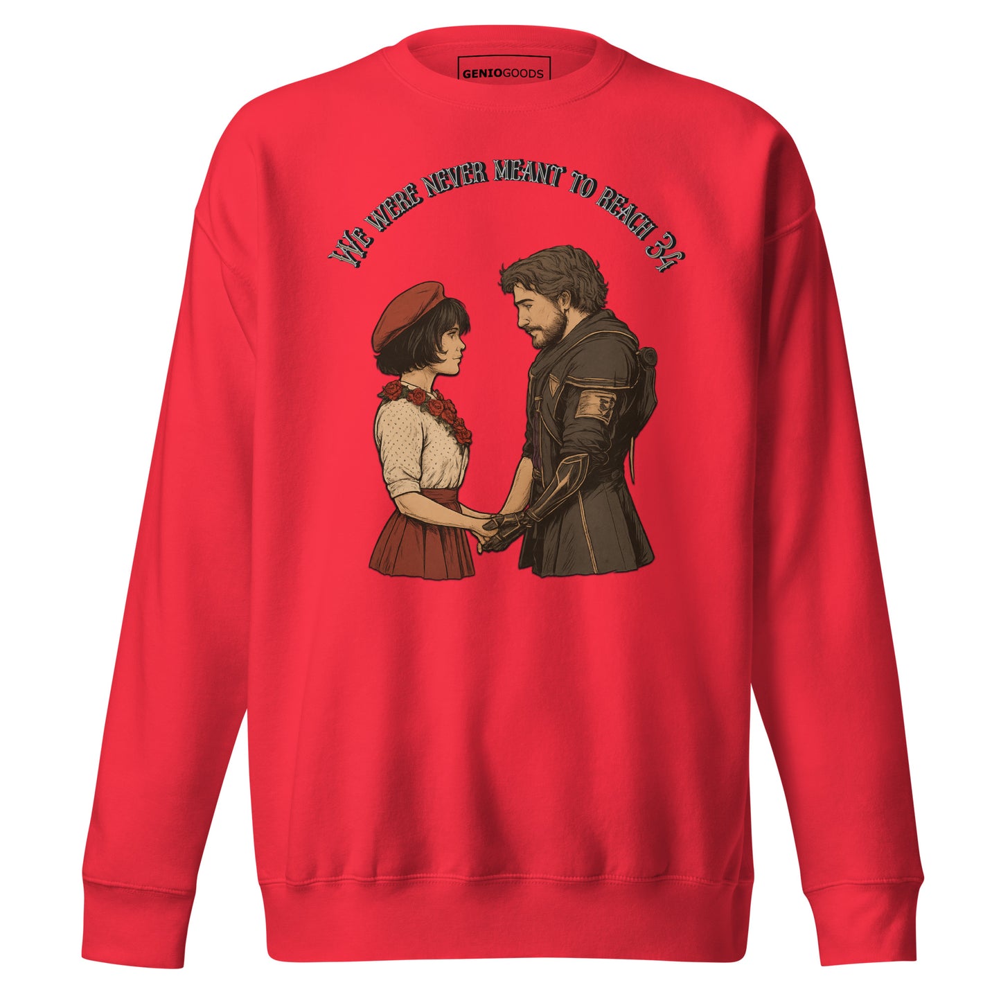 Clair Obscur Sweatshirt – Love Gives the Cycle Meaning – fan-made gamer merch by GenioGoods