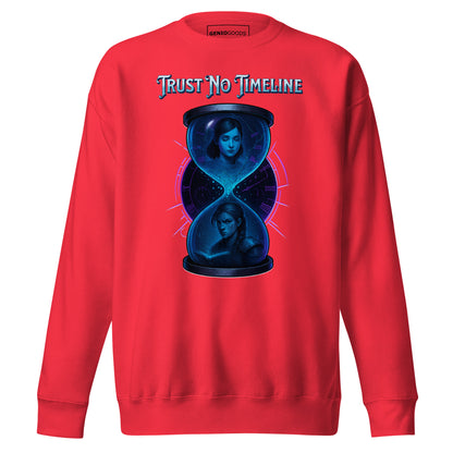 Black gamer sweatshirt inspired by Split Fiction – Dual Reality design | GenioGoods