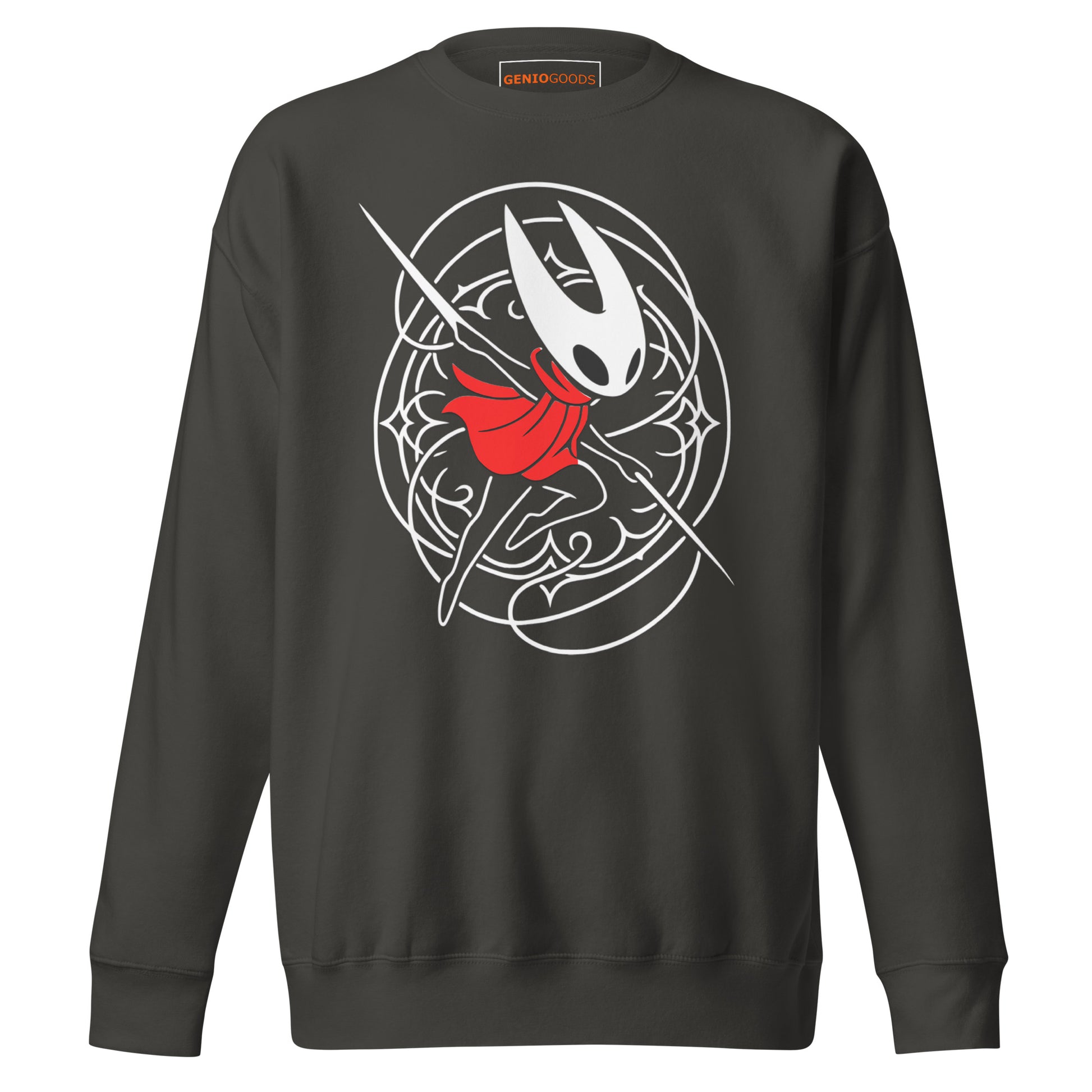 Hornet Silksong Sweatshirt – Hollow Knight Fan Tribute – fan-made gamer merch by GenioGoods