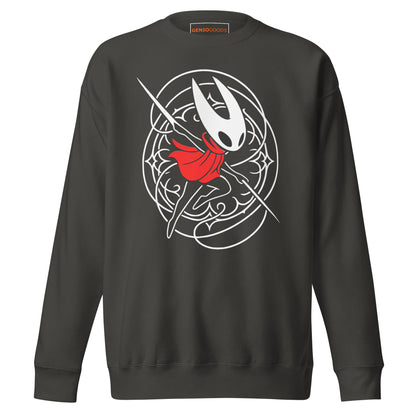 Hornet Silksong Sweatshirt – Hollow Knight Fan Tribute – fan-made gamer merch by GenioGoods
