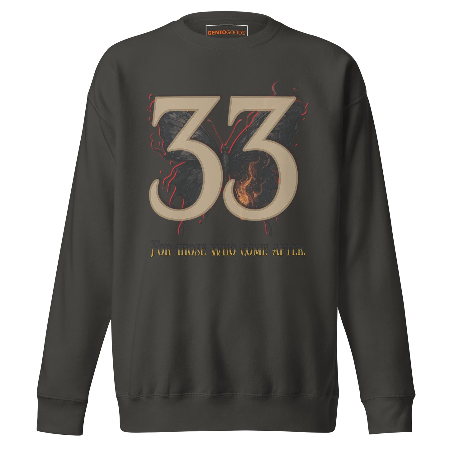 Expedition 33 Sweatshirt – For Those Who Come After Tribute – fan-made gamer merch by GenioGoods