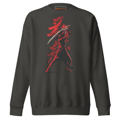 Shadow Blade Sweatshirt – Naoe Samurai Tribute | AC Shadows – fan-made gamer merch by GenioGoods
