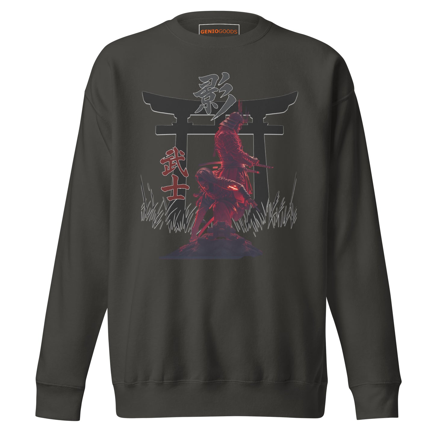 Torii Alliance Sweatshirt – Samurai x Ninja Tribute | AC Shadows – fan-made gamer merch by GenioGoods