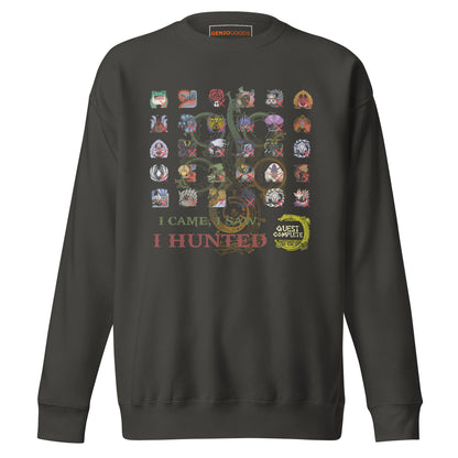 Monster Hunter Wilds Double Sided Hoodie – Legacy Print – fan-made gamer merch by GenioGoods