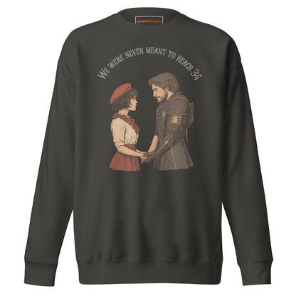 Clair Obscur Sweatshirt – Love Gives the Cycle Meaning – fan-made gamer merch by GenioGoods