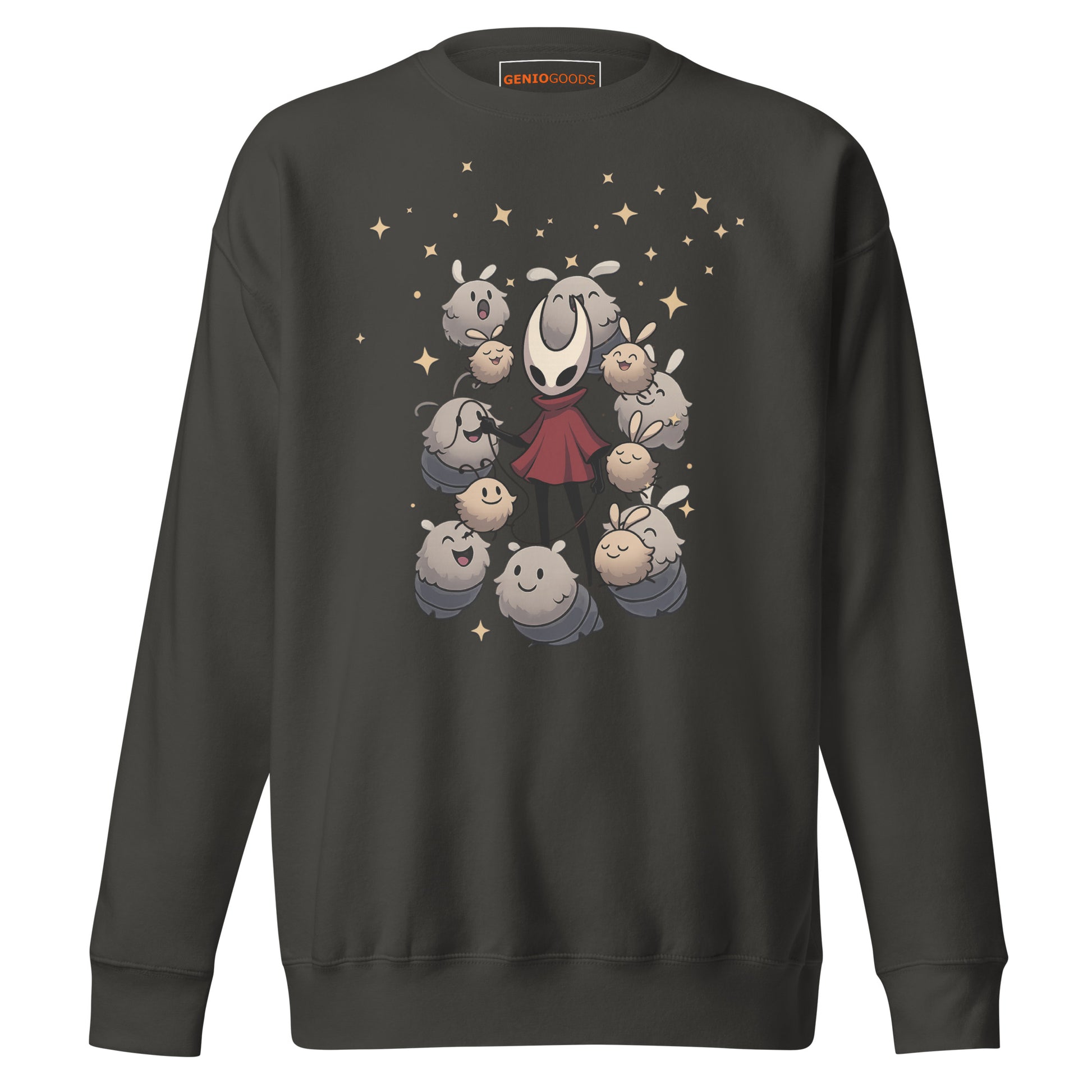 Hornet grubs sweatshirt cute minimalist fan art design – fan-made gamer merch by GenioGoods