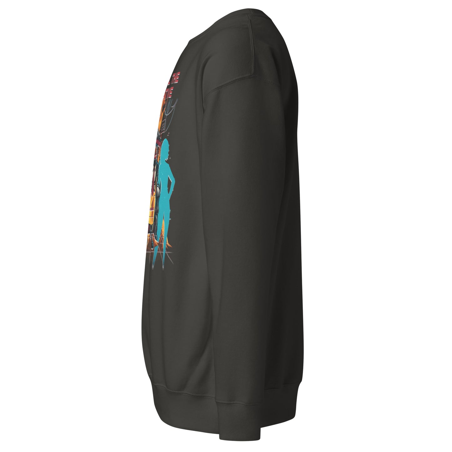 Split Fiction Fire Sweatshirt – Control the Narrative Edition – fan-made gamer merch by GenioGoods