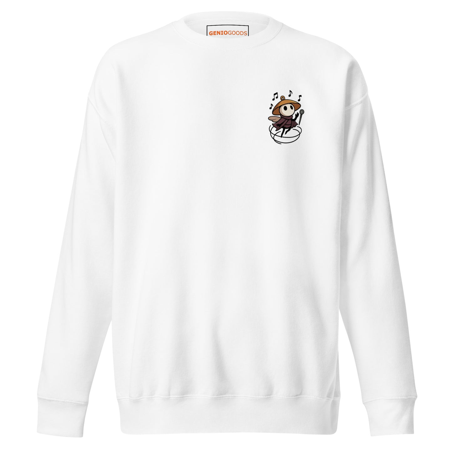 Silksong Bard Sweatshirt – Musical Tribute | Hollow Knight – fan-made gamer merch by GenioGoods