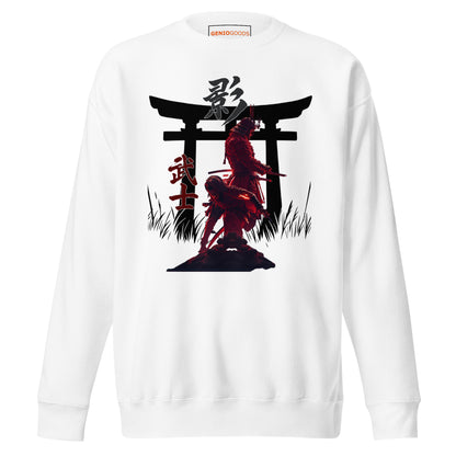 Torii Alliance Sweatshirt – Samurai x Ninja Tribute | AC Shadows – fan-made gamer merch by GenioGoods