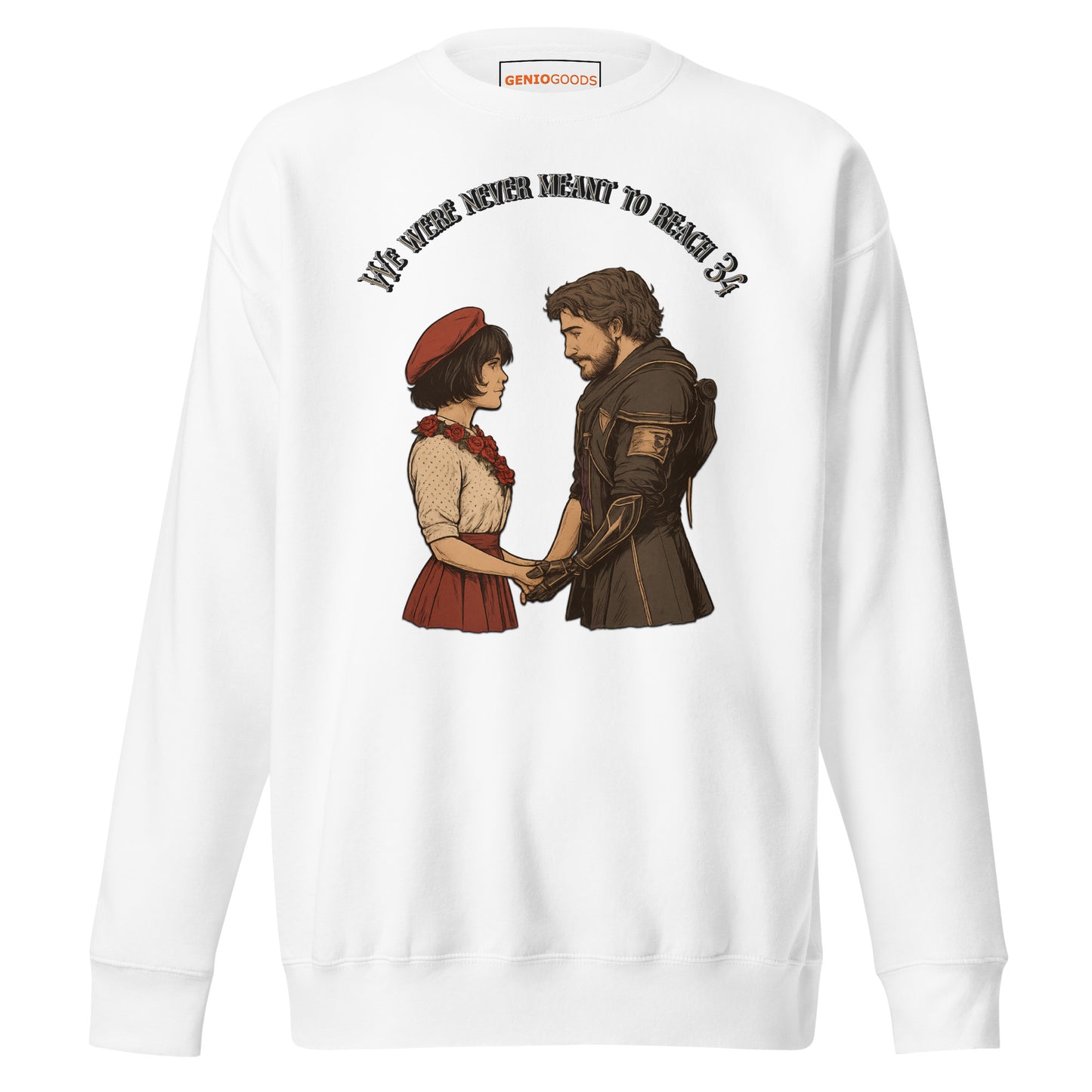 Clair Obscur Sweatshirt – Love Gives the Cycle Meaning – fan-made gamer merch by GenioGoods
