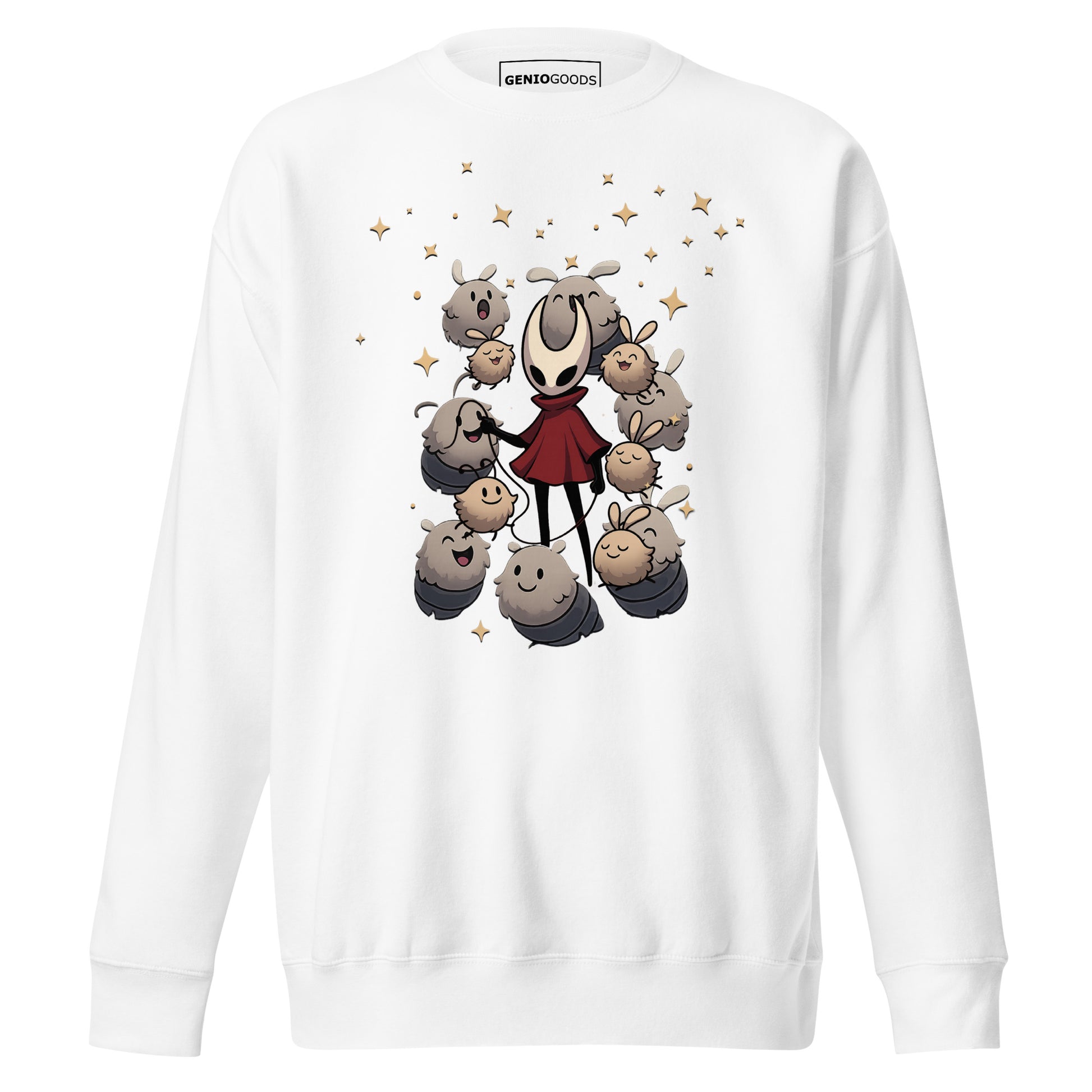 Hornet grubs sweatshirt cute minimalist fan art design – fan-made gamer merch by GenioGoods