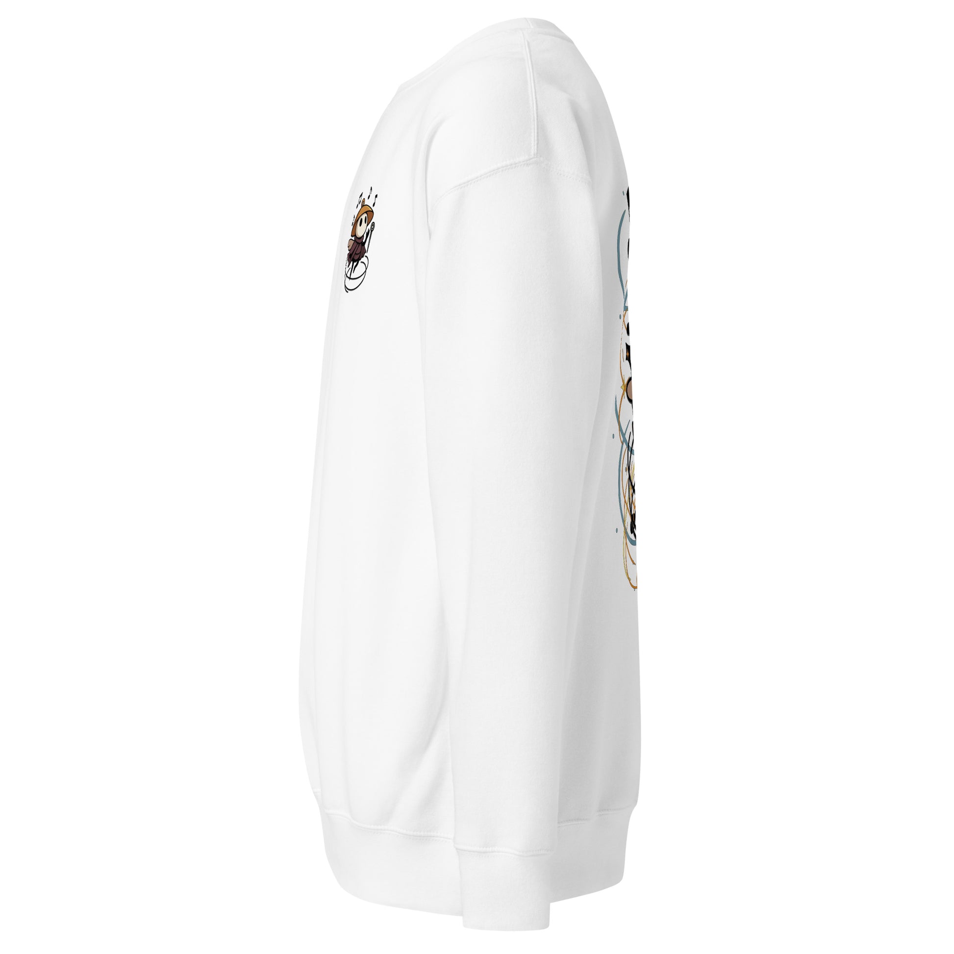 Silksong Bard Sweatshirt – Musical Tribute | Hollow Knight – fan-made gamer merch by GenioGoods