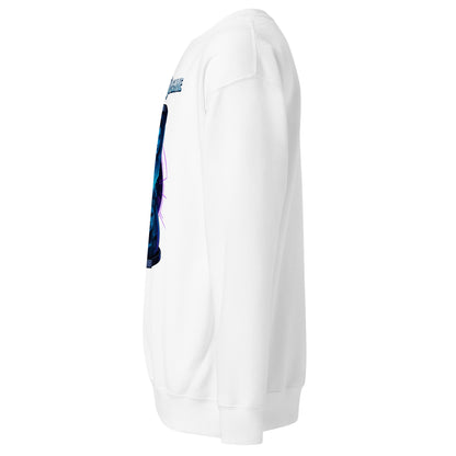 Black gamer sweatshirt inspired by Split Fiction – Dual Reality design | GenioGoods