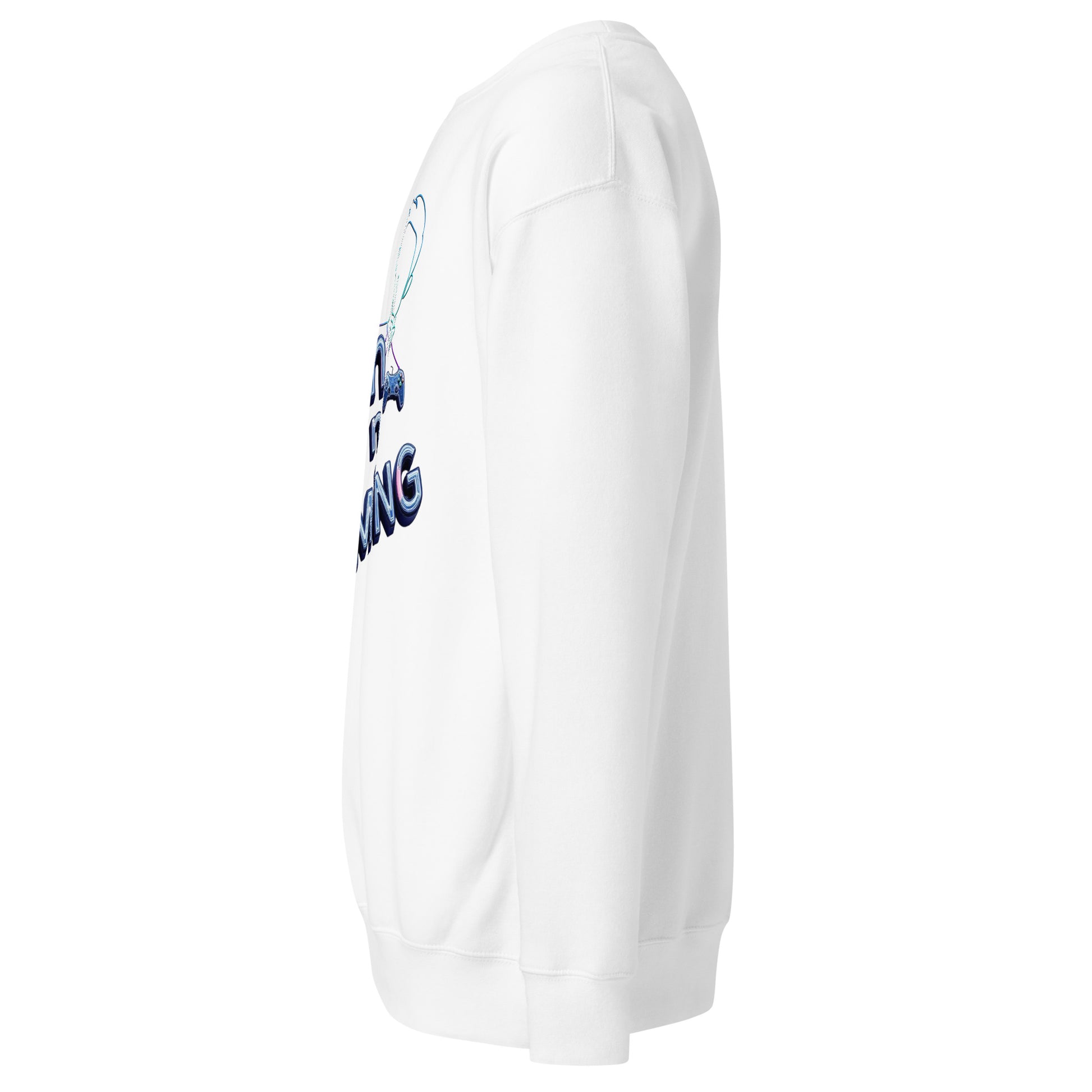 Shh I'm gaming sweatshirt neon humor for focused gamers – original gamer merch by GenioGoods