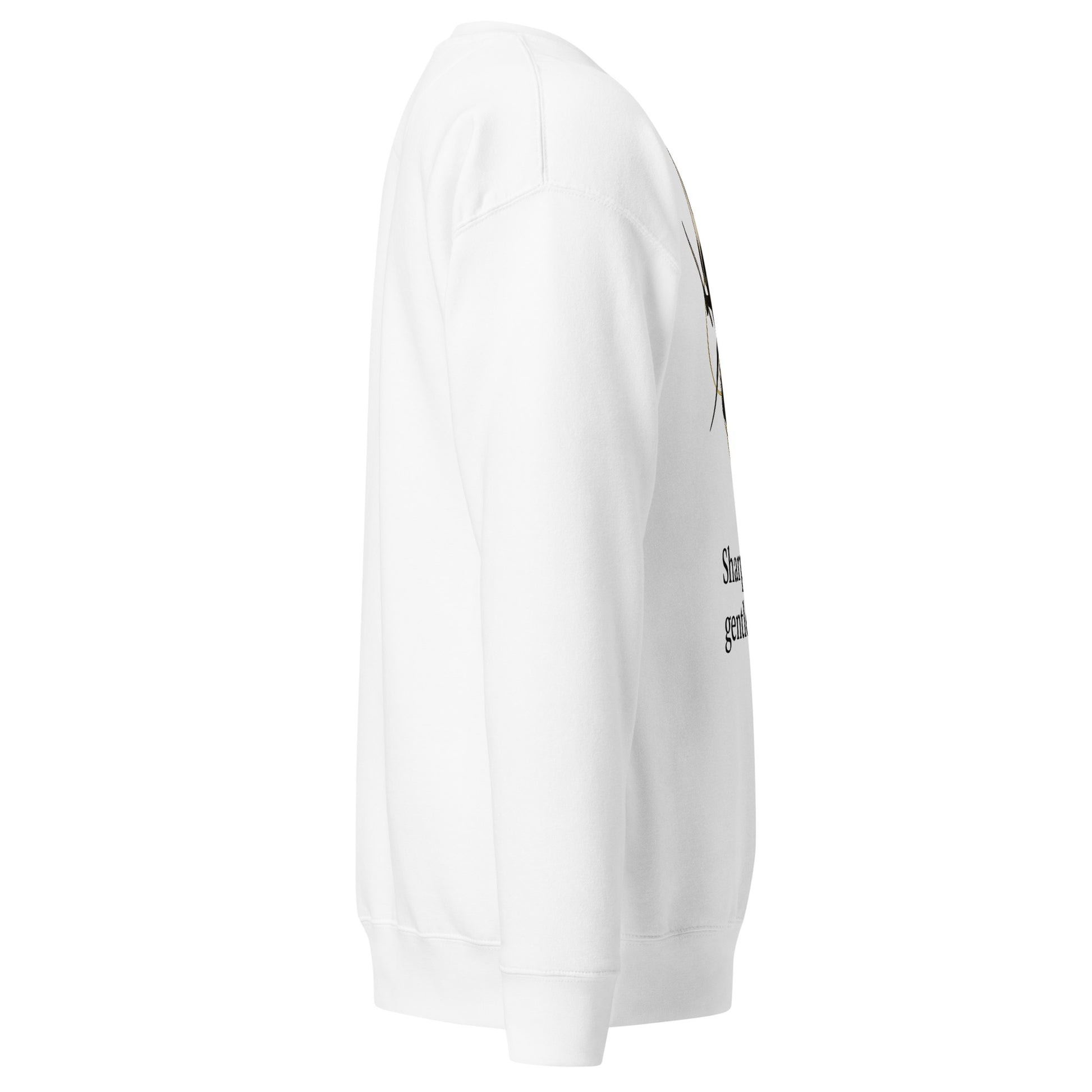 Hornet silksong sweatshirt needle quote fan art – fan-made gamer merch by GenioGoods